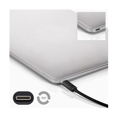 Goobay USB 3.1 Gen 1 Type-C Cable 3m - Fast & Reliable Black Connectivity - 4040849665097